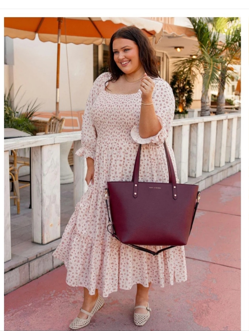 Poppy & Peonies Go Getter Tote